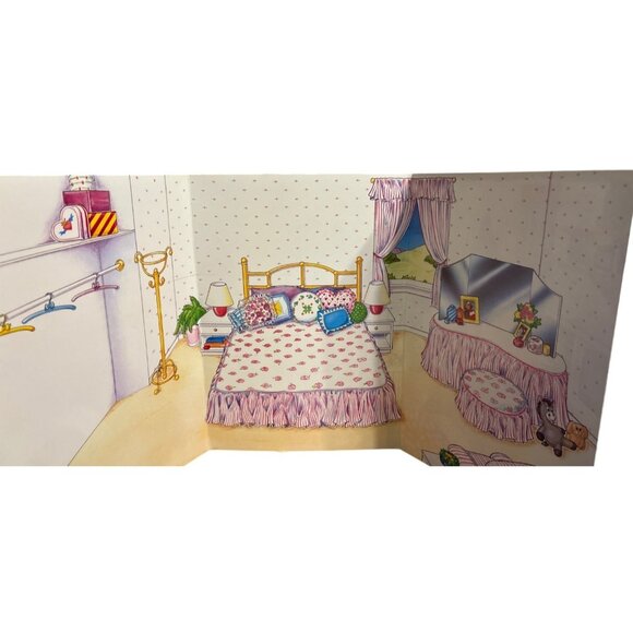 Pajama Party Paper Doll Book With Outfits & Scenes Birthday Uncut 5+ 1991 - Picture 3 of 8